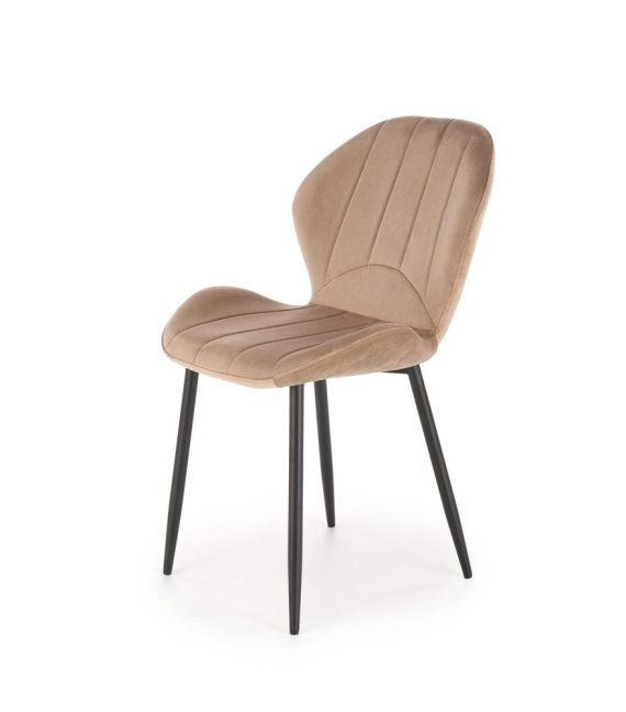 Jídelní židle WILLIAM — kov, samet, více barev