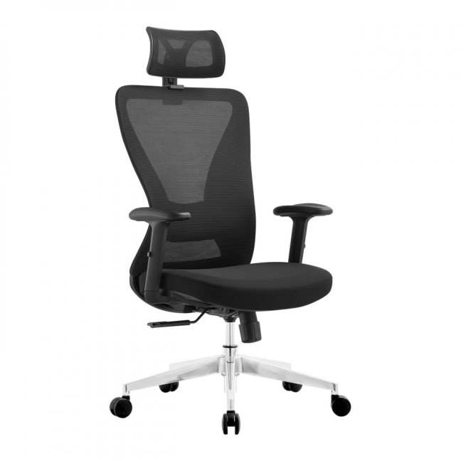 Kancelářská ergonomická židle Neoseat NICOLE — černá, nosnost 150 kg