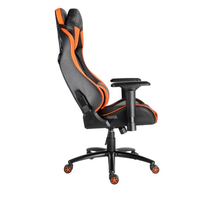 Herní židle Racing Pro ZK-068 — ekokůže, černá / oranžová