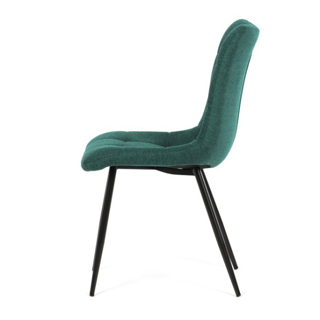 Jídelní židle MONDE — kov, látka, více barev - Barevné varianty jídelní židle MONDE: Stříbrná