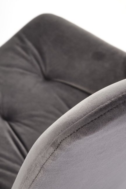 Jídelní otočná židle ROSITA — kov, látka, černá / více barev