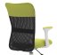 Dětská židle Neoseat MONKEY WHITE s podnoží — látka, bílá / zelená