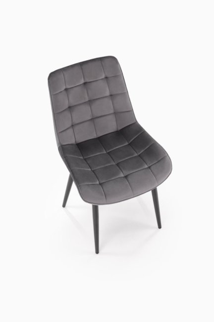 Jídelní židle GANSO — kov, samet, více barev