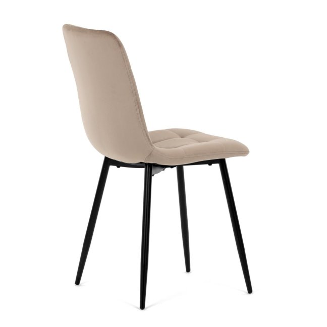 Jídelní židle THEO II — kov, samet, více barev - Barevné varianty židle THEO II: Modrá