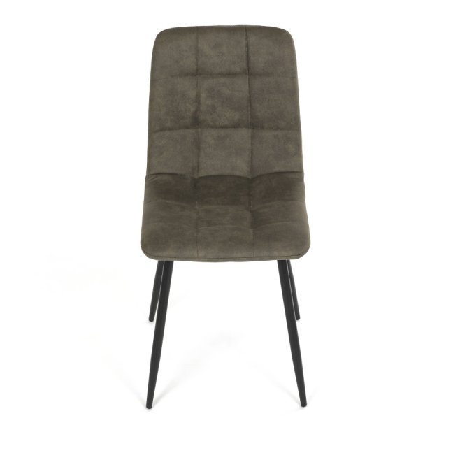 Jídelní židle THEO III — kov, látka vintage, více barev - Barevné varianty židle THEO III: Černá