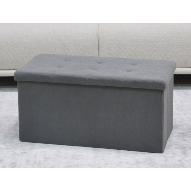 Taburet AFRODITE s úložným prostorem — manšestr, více barev