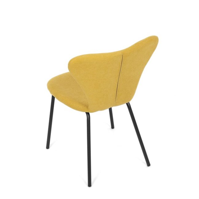 Jídelní židle JULES — kov, látka, více barev - Barevné varianty jídelní židle JULES: Světle šedá