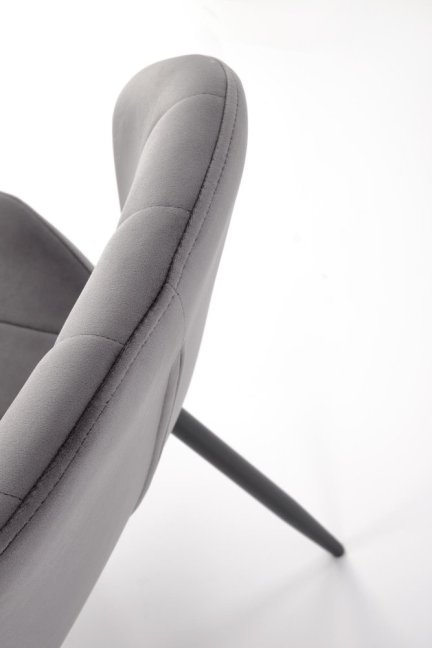 Jídelní židle WILLIAM — kov, samet, více barev