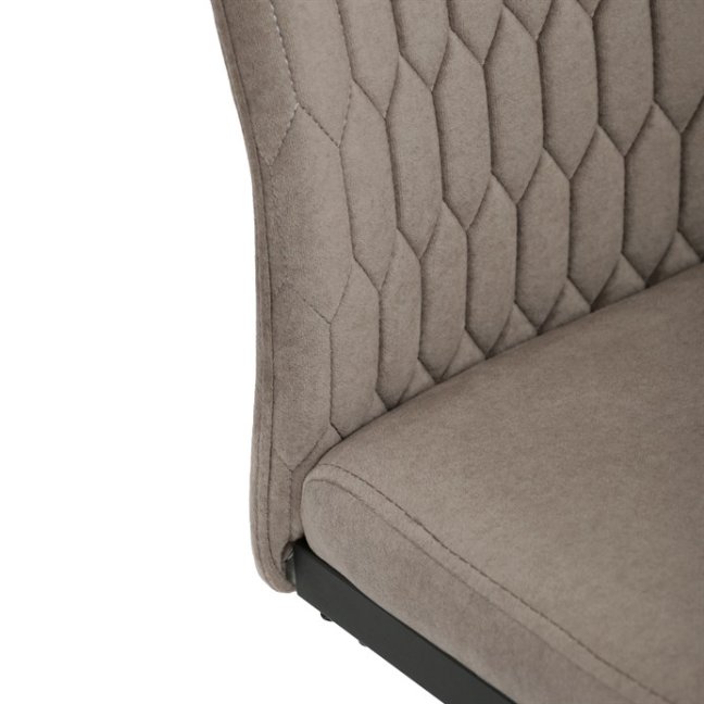 Jídelní židle SAMANTHA — kov, samet, více barev