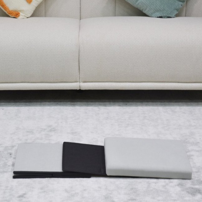 Taburet ADONIS s úložným prostorem — manšestr, více barev