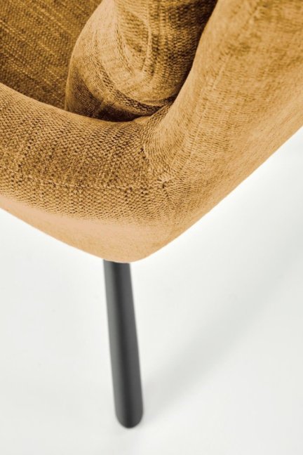 Jídelní otočné křeslo KORNY — kov, látka, více barev - Barevné varianty jídelní křesla KORNY: Olivová