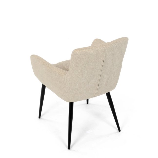 Jídelní křeslo LYON — kov, látka, více barev - Barevné varianty jídelního křesla LYON: Tmavě šedá