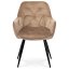 Jídelní křeslo VALERIAN — kov, samet, více barev - Barevné varianty jídelního křesla VALERIAN: Zelená