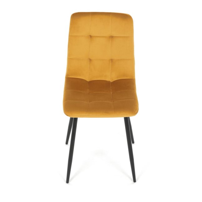 Jídelní židle THEO II — kov, samet, více barev - Barevné varianty židle THEO II: Modrá