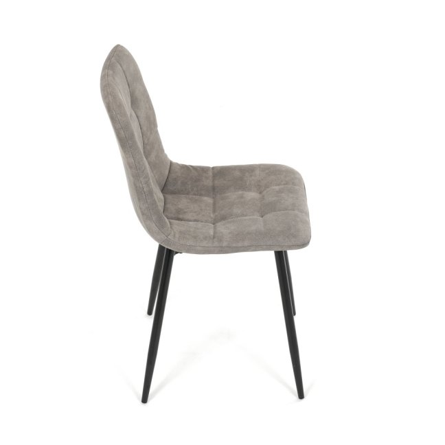 Jídelní židle THEO III — kov, látka vintage, více barev - Barevné varianty židle THEO III: Černá