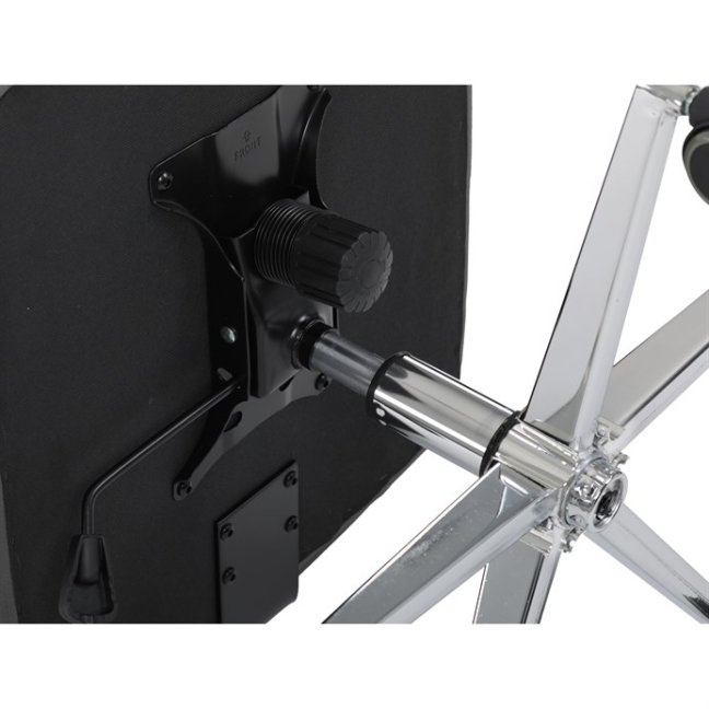 Kancelářské křeslo DARGO — ekokůže, tmavě šedá