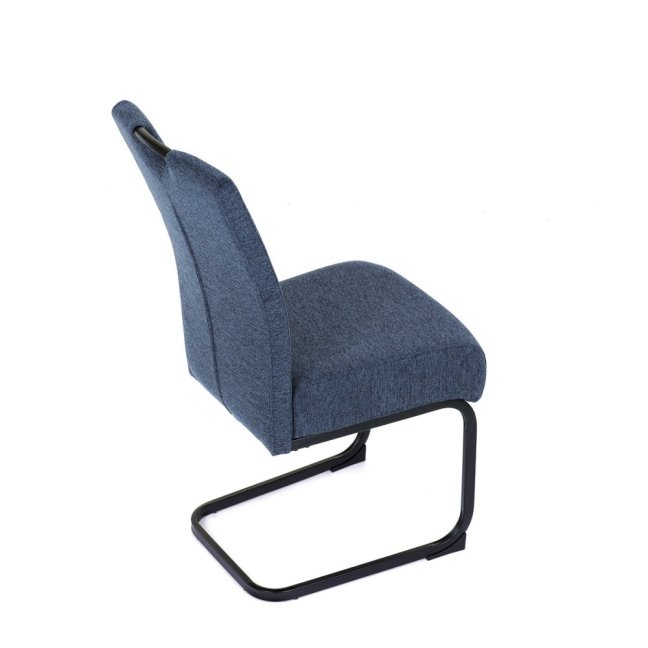 Jídelní židle MARLENE — kov, látka, více barev - Barevné varianty jídelní židle MARLENE: Šedá