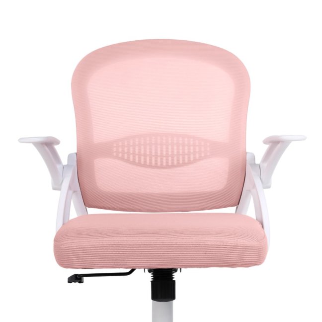 Dětská otočná židle Neoseat JUNI 011 — látka, růžová