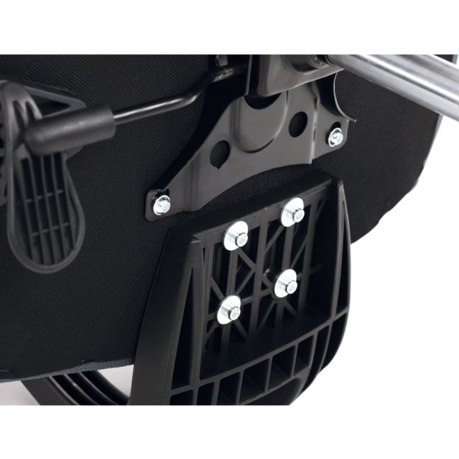 Kancelářská otočná židle BOREK — síť / látka, černá