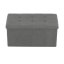 Taburet ADONIS II s úložným prostorem — manšestr, více barev