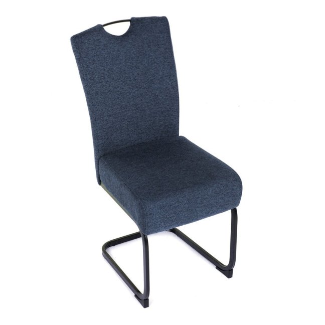 Jídelní židle MARLENE — kov, látka, více barev - Barevné varianty jídelní židle MARLENE: Šedá