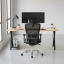 Kancelářská ergonomická židle Neoseat TASCO — síť / látka, černá, nosnost 150 kg