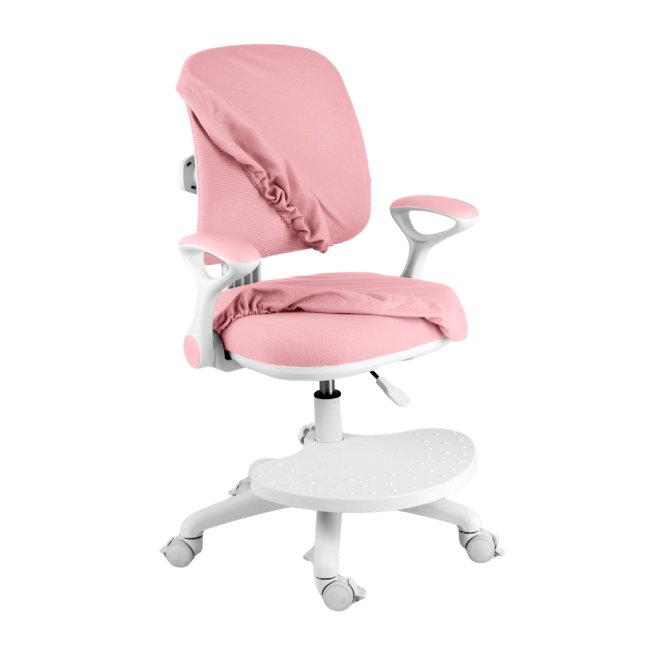 Dětská rostoucí židle Neoseat JUNI 020 — látka, pratelný potah, růžová