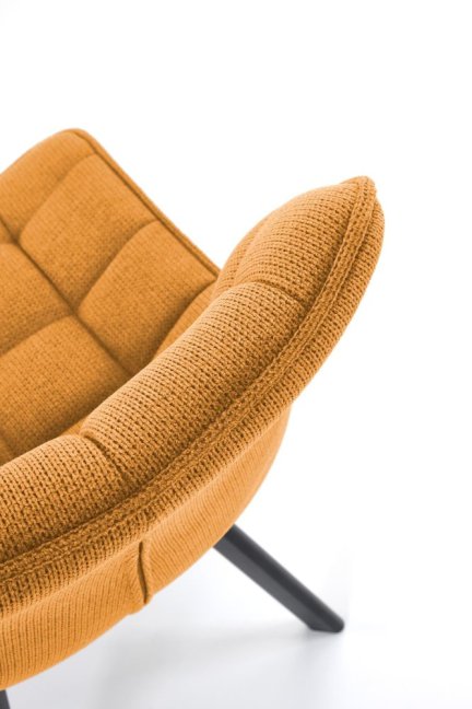 Jídelní židle MIHA — kov, látka, více barev - Barevné varianty jídelní židle MIHA: Hořčicová