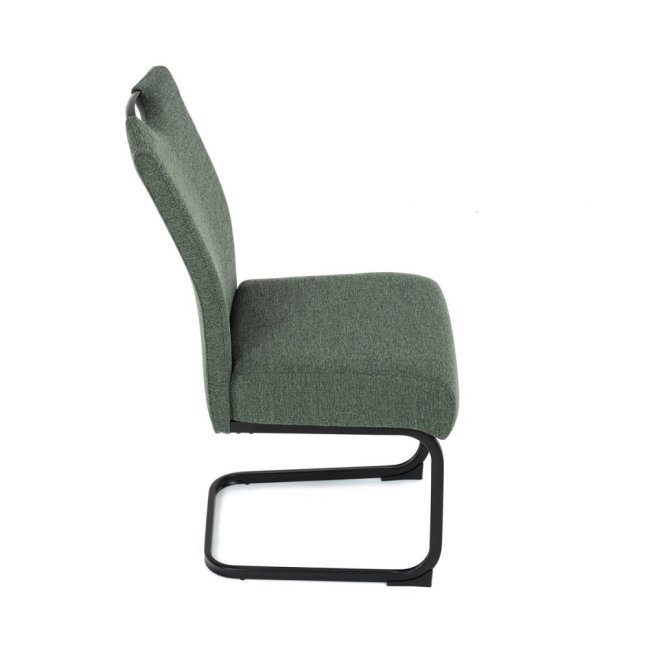 Jídelní židle MARLENE — kov, látka, více barev - Barevné varianty jídelní židle MARLENE: Šedá