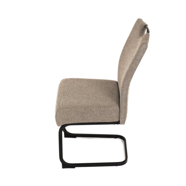 Jídelní židle MARLENE — kov, látka, více barev - Barevné varianty jídelní židle MARLENE: Šedá