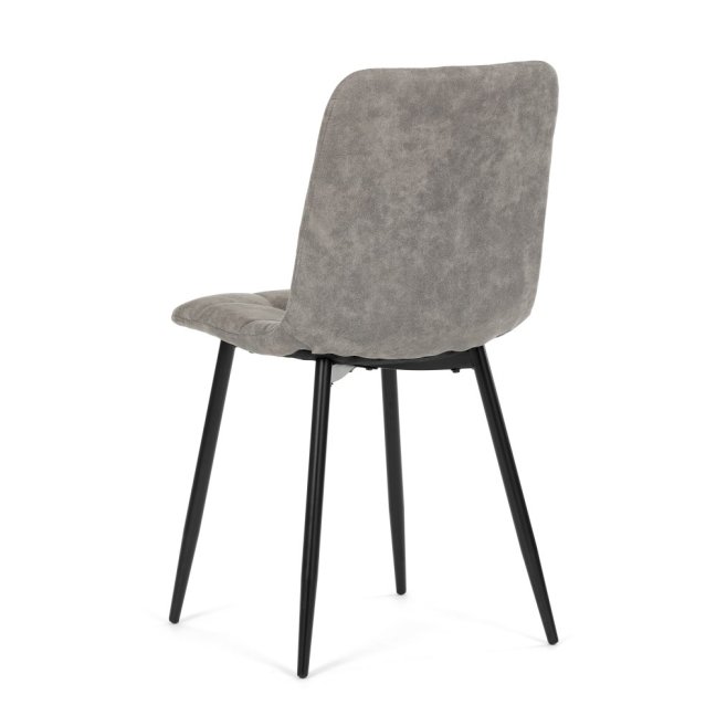 Jídelní židle THEO III — kov, látka vintage, více barev - Barevné varianty židle THEO III: Černá