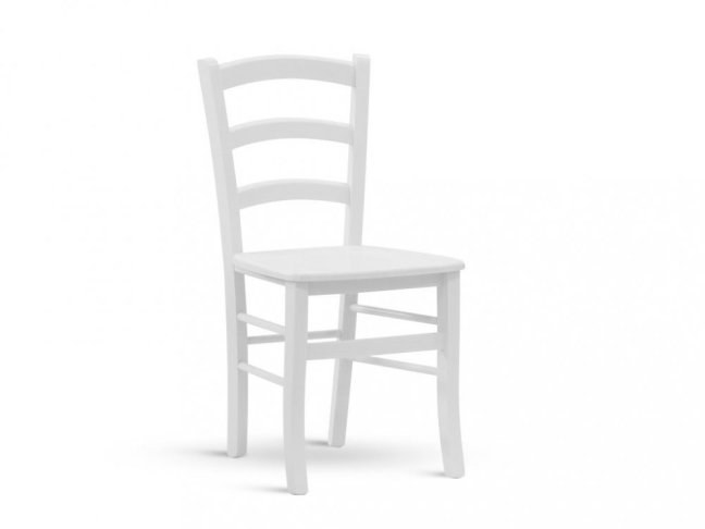 Jídelní dřevěná židle PAYSANE COLOR — masiv, více barev, nosnost 155 kg - Moření jídelní židle: Zelená Verde