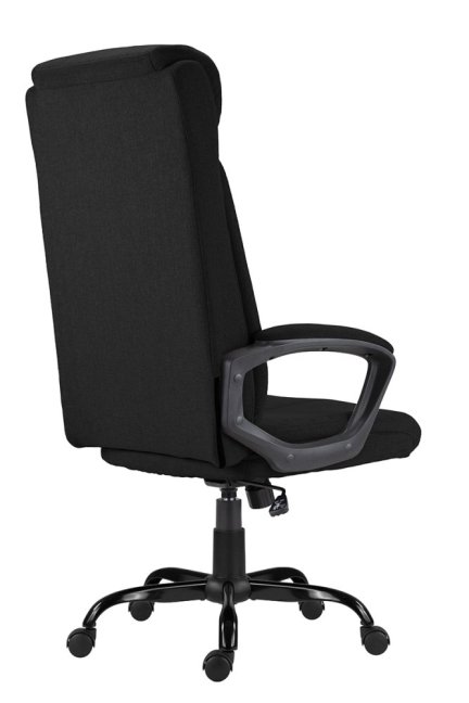 Kancelářské křeslo NEVADA XL — látka, černá, nosnost 150 kg