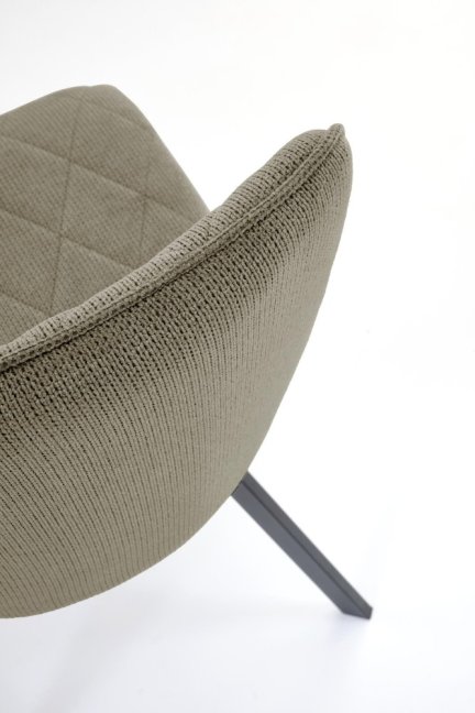 Jídelní židle GINEVRA — kov, látka, více barev - Barevné varianty jídelní židle GINEVRA: Olivová