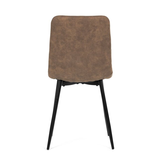Jídelní židle THEO III — kov, látka vintage, více barev - Barevné varianty židle THEO III: Černá