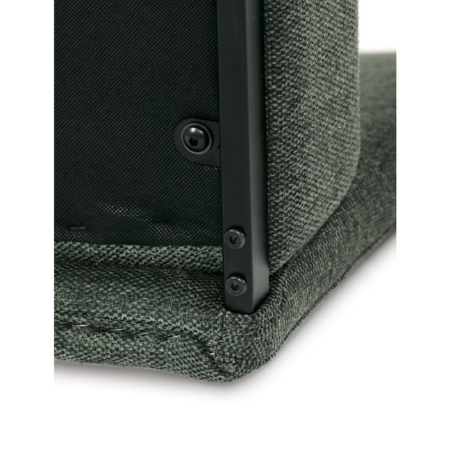 Jídelní židle MARLENE — kov, látka, více barev - Barevné varianty jídelní židle MARLENE: Šedá