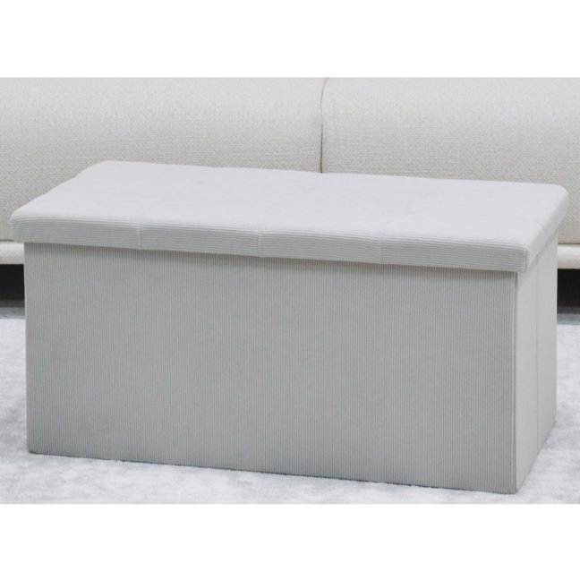 Taburet AFRODITE s úložným prostorem — manšestr, více barev