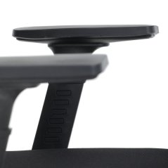 Kancelářská ergonomická židle GRANT — síť, látka, černá / šedá