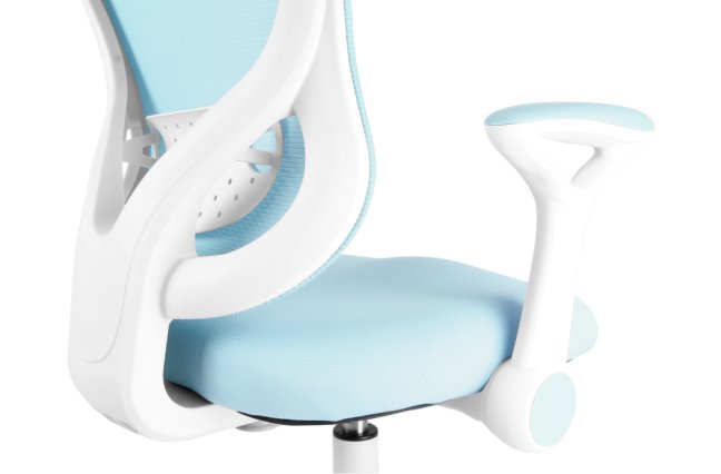 Dětská rostoucí židle Neoseat JUNI 007 — látka, pratelný potah, modrá