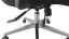 Kancelářská ergonomická židle Neoseat FLEX PRO — černá, nosnost 150 kg