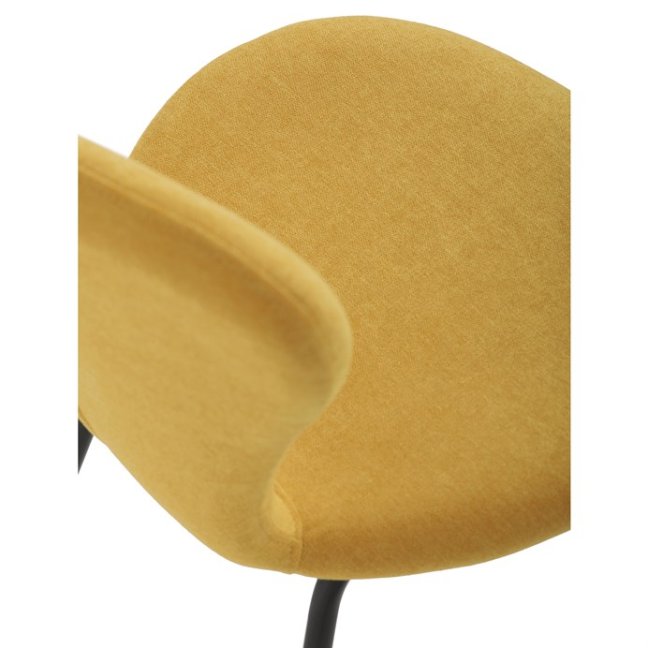 Jídelní židle JULES — kov, látka, více barev - Barevné varianty jídelní židle JULES: Světle šedá