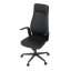 Kancelářské křeslo ERVIN — ekokůže, černá