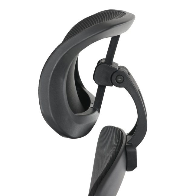 Kancelářská  ergonomická  židle NOKA — síť / látka, černá, nosnost  150 kg