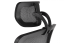 Kancelářská ergonomická židle Neoseat BROOKE — černá, nosnost 150 kg