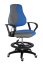 Dětská rostoucí židle Neoseat KINDER PLUS — látka, šedá / modrá