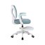 Dětská otočná židle Neoseat JUNI 010 s podnoží — látka, modrá