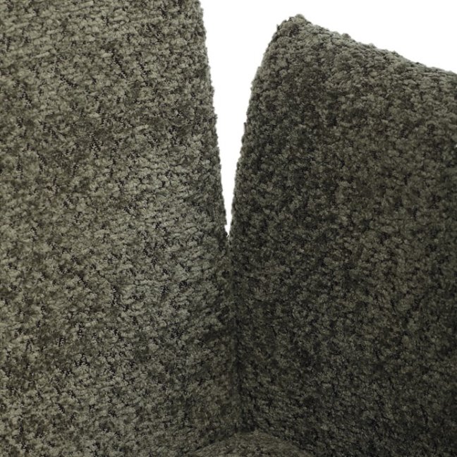 Jídelní otočné křeslo MANKA — kov, látka, více barev - Barevné varianty jídelního křesla MANKA: Šedá