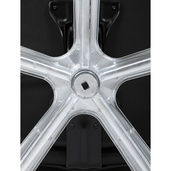 Kancelářské křeslo RYZAR — ekokůže, černá