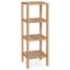Regál DAKOTA II — bambus, přírodní