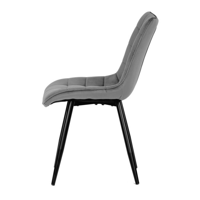 Jídelní židle STELLA — kov, samet, více barev - Barevné varianty jídelní židle STELLA: Modrá